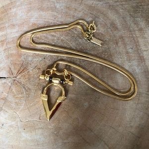 Biko Gold Convertible Pendant Necklace